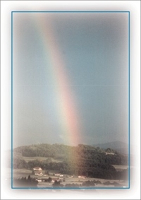 Postkartenserie "Natur erleben im Dreiländereck -Regenbogen